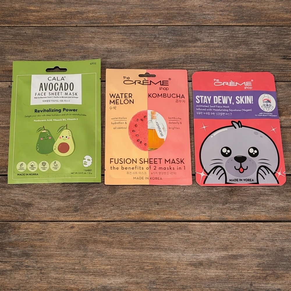 Grown Alchemist Skincare Sample Bundle + K-Beauty Sheet Masks Spa Set - Picture 3 of 3